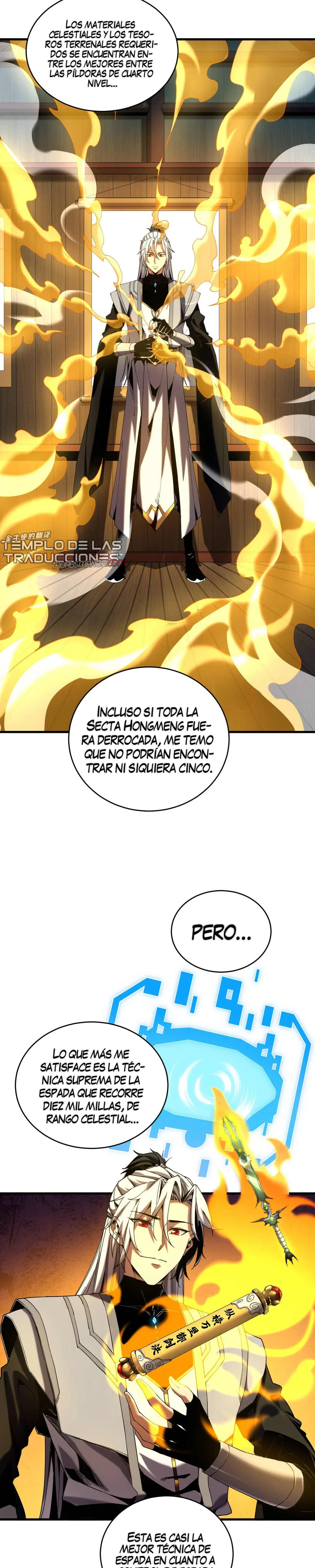 ¡Mientras mis discípulos se matan entrenando, yo me relajo! Capítulo 6 en Línea - página 5