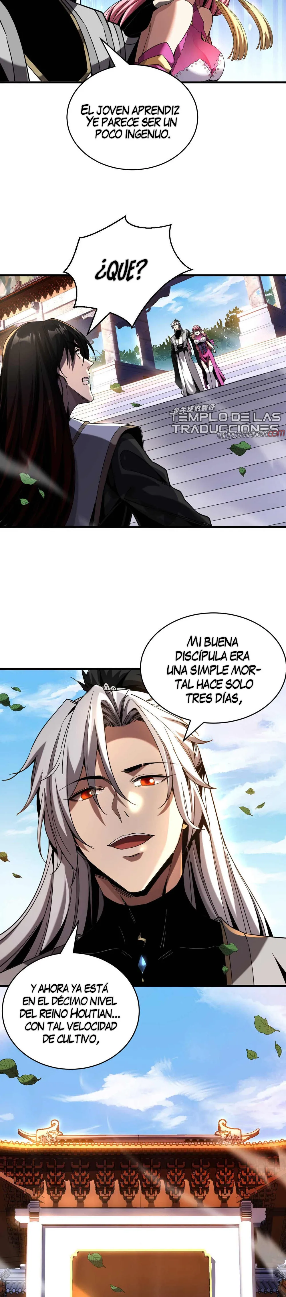 ¡Mientras mis discípulos se matan entrenando, yo me relajo! Capítulo 6 en Línea - página 15