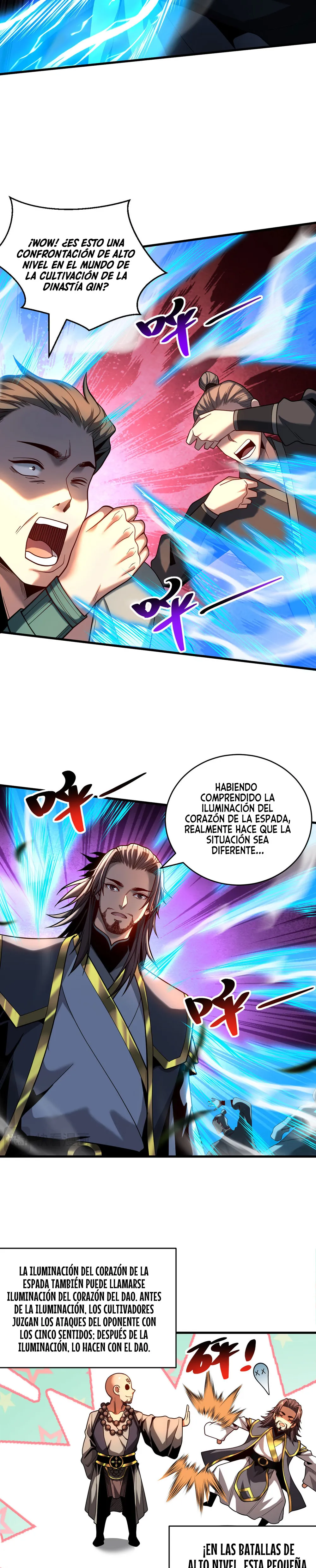 ¡Mientras mis discípulos se matan entrenando, yo me relajo! Capítulo 67 en Línea - página 7