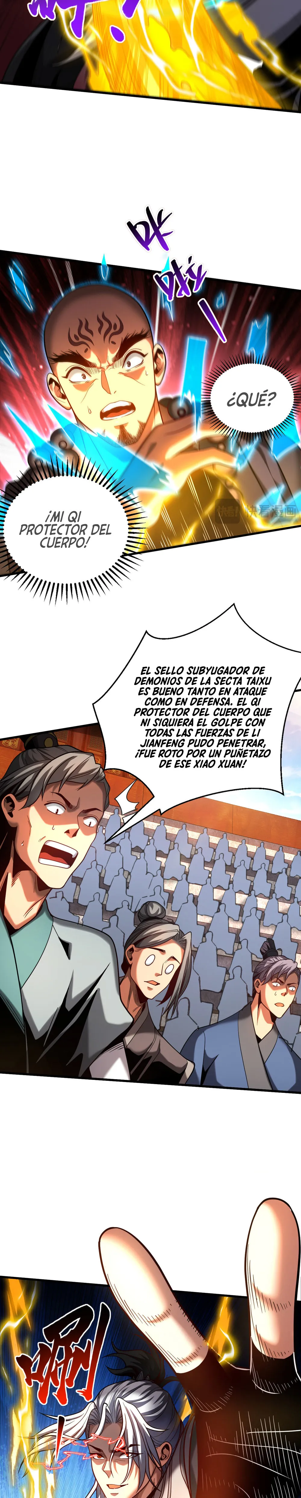 ¡Mientras mis discípulos se matan entrenando, yo me relajo! Capítulo 67 en Línea - página 11