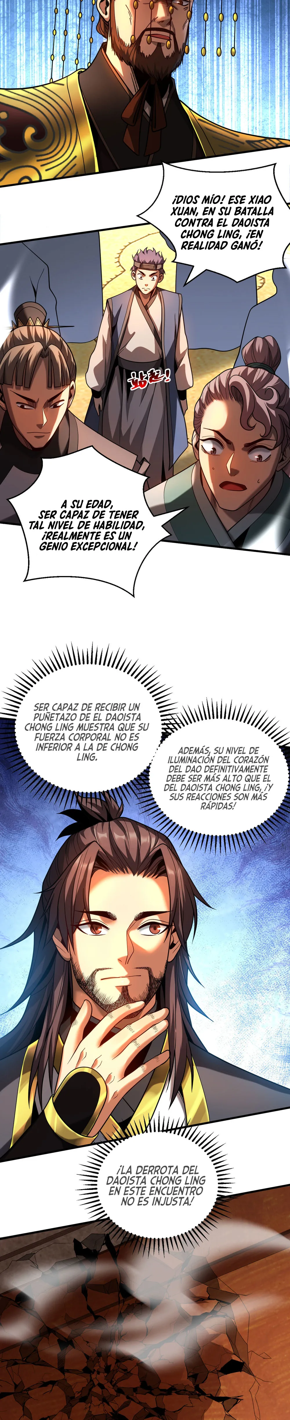 ¡Mientras mis discípulos se matan entrenando, yo me relajo! Capítulo 67 en Línea - página 14