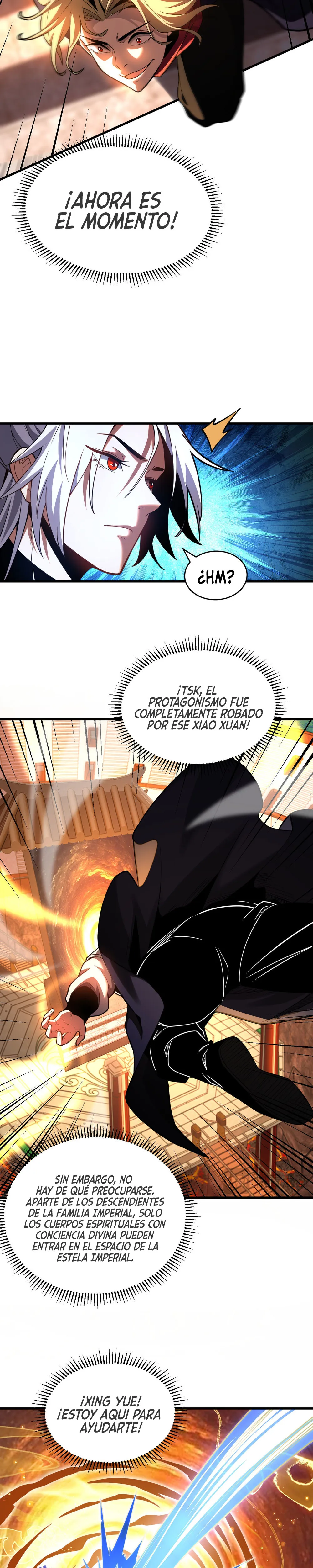 ¡Mientras mis discípulos se matan entrenando, yo me relajo! Capítulo 69 en Línea - página 8
