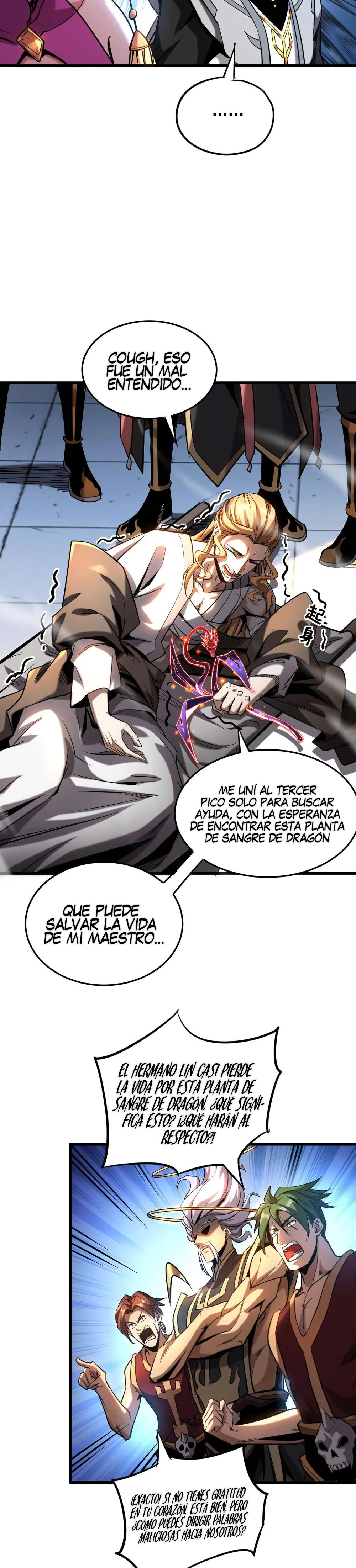 ¡Mientras mis discípulos se matan entrenando, yo me relajo! Capítulo 7 en Línea - página 16