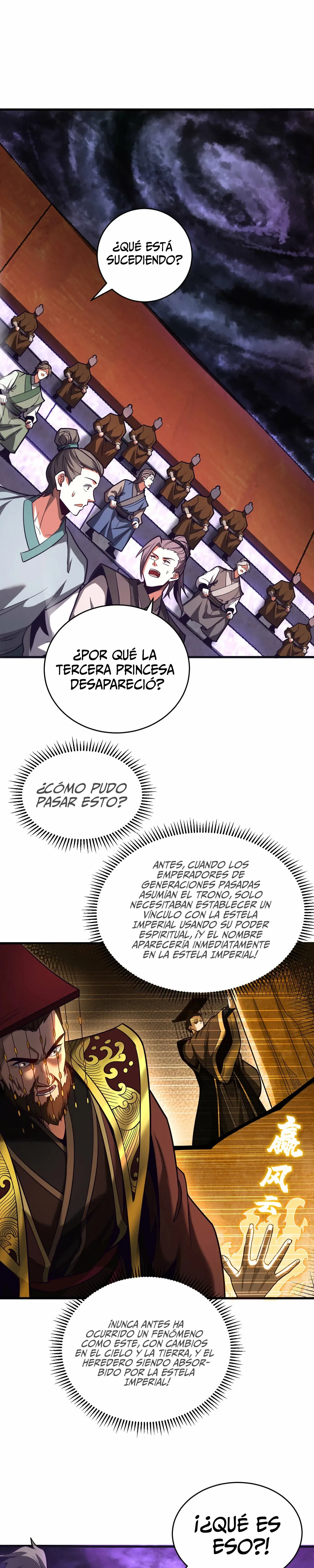 ¡Mientras mis discípulos se matan entrenando, yo me relajo! Capítulo 71 en Línea - página 1