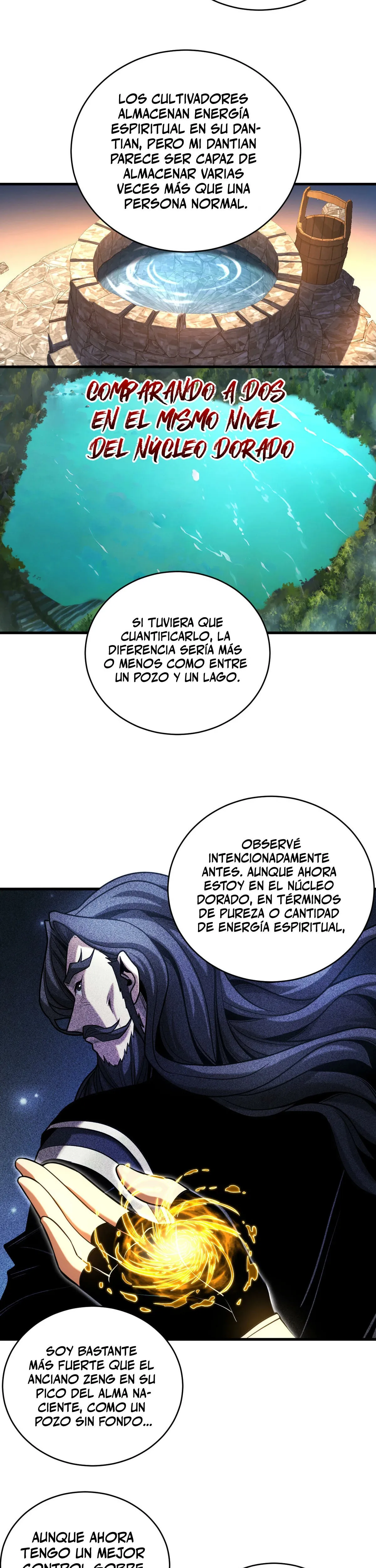 ¡Mientras mis discípulos se matan entrenando, yo me relajo! Capítulo 75 en Línea - página 8