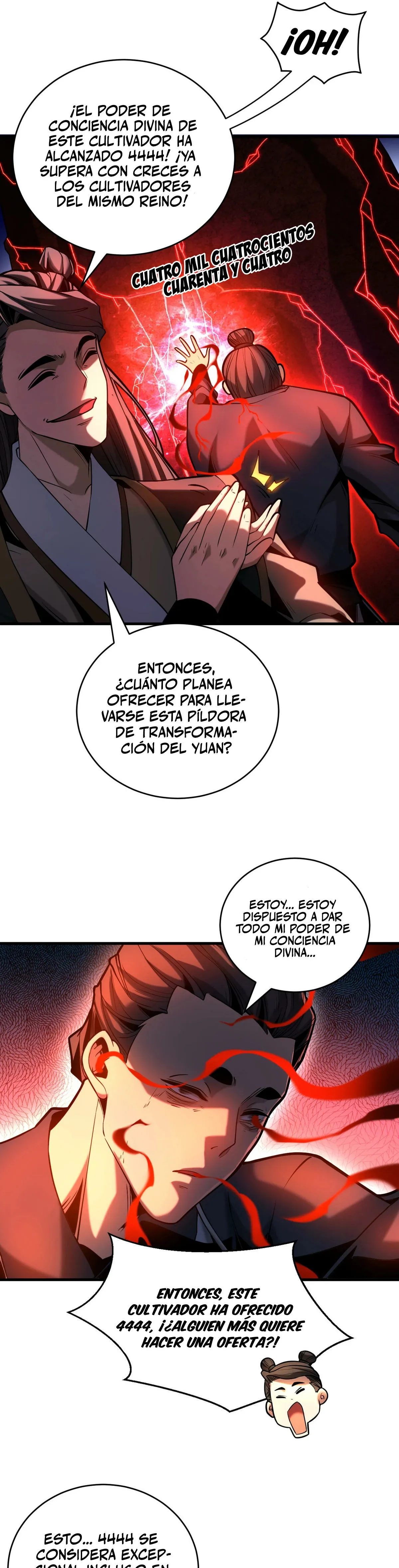 ¡Mientras mis discípulos se matan entrenando, yo me relajo! Capítulo 75 en Línea - página 14