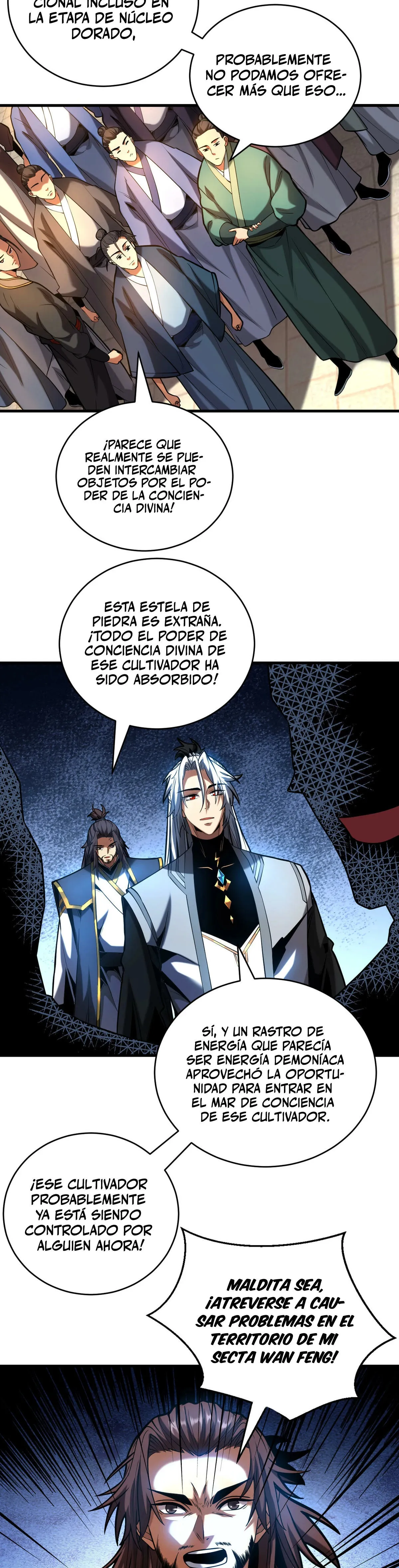 ¡Mientras mis discípulos se matan entrenando, yo me relajo! Capítulo 75 en Línea - página 15