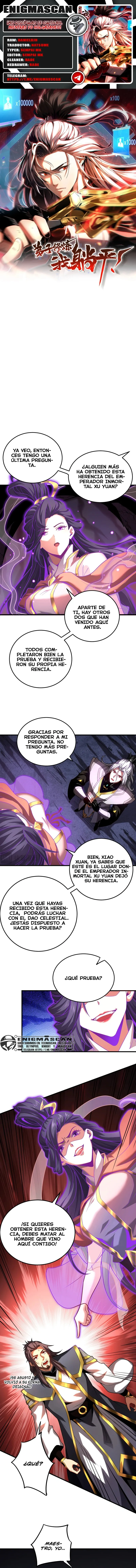 ¡Mientras mis discípulos se matan entrenando, yo me relajo! Capítulo 78 en Línea - página 1
