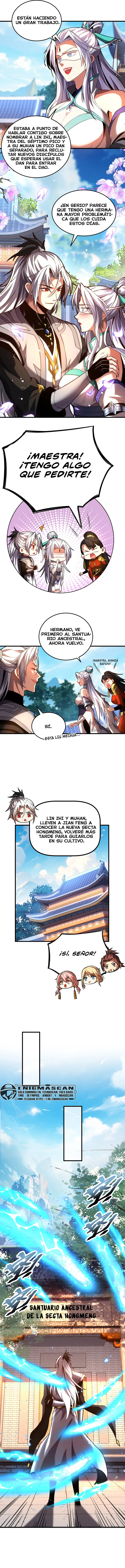 ¡Mientras mis discípulos se matan entrenando, yo me relajo! Capítulo 80 en Línea - página 4