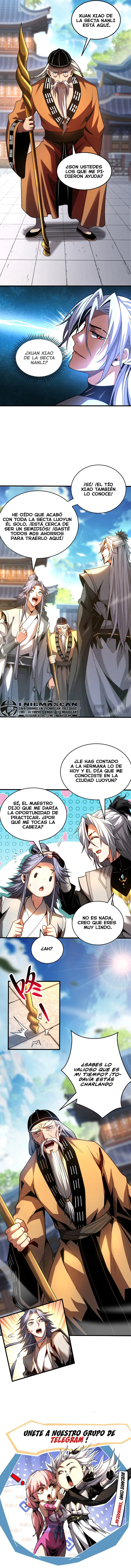 ¡Mientras mis discípulos se matan entrenando, yo me relajo! Capítulo 80 en Línea - página 6