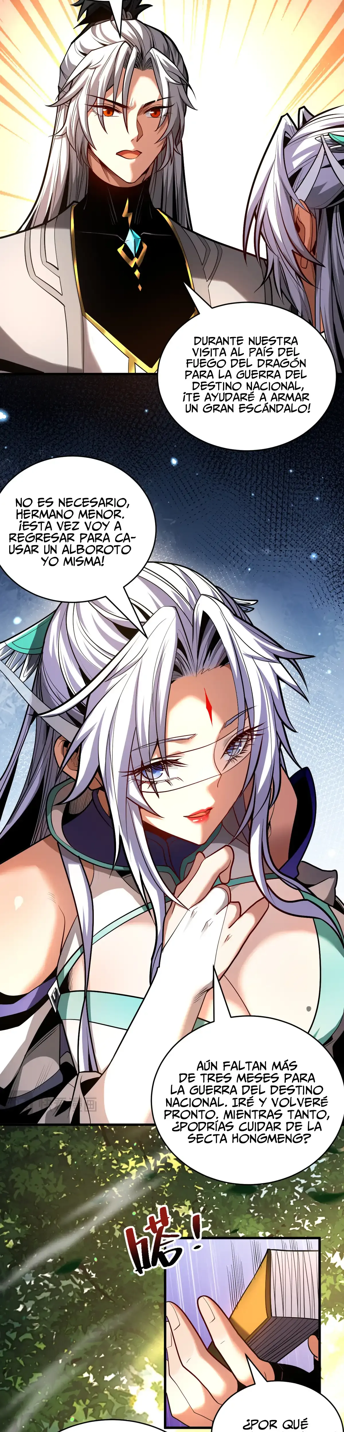 ¡Mientras mis discípulos se matan entrenando, yo me relajo! Capítulo 83 en Línea - página 5
