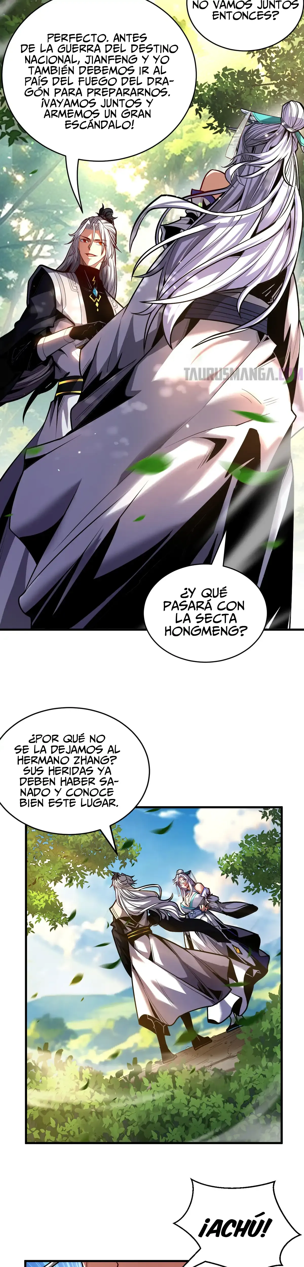 ¡Mientras mis discípulos se matan entrenando, yo me relajo! Capítulo 83 en Línea - página 6
