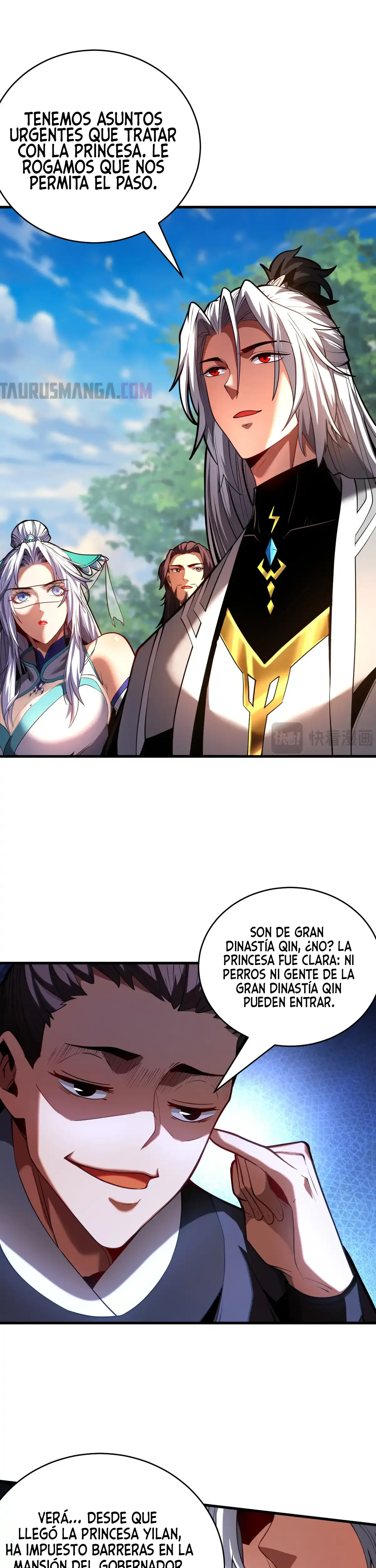 ¡Mientras mis discípulos se matan entrenando, yo me relajo! Capítulo 84 en Línea - página 1