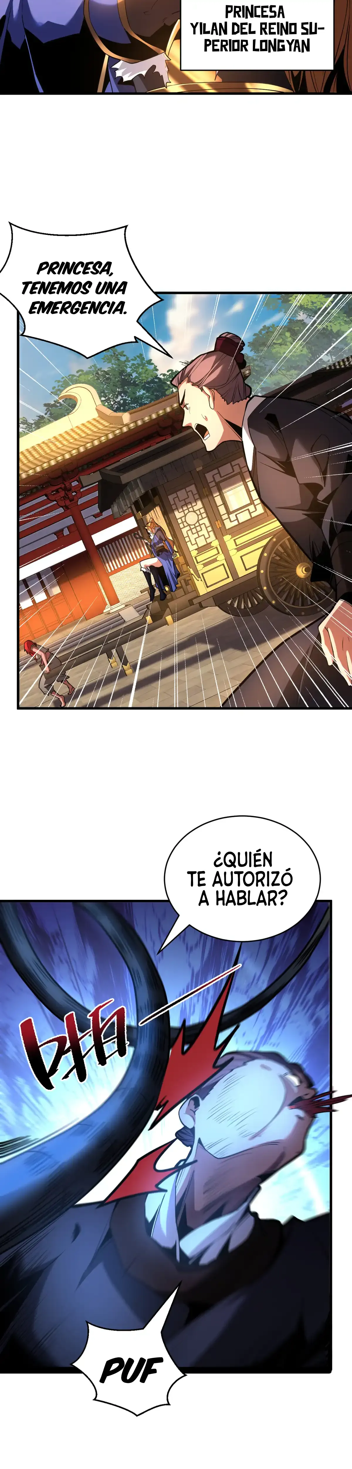 ¡Mientras mis discípulos se matan entrenando, yo me relajo! Capítulo 84 en Línea - página 8