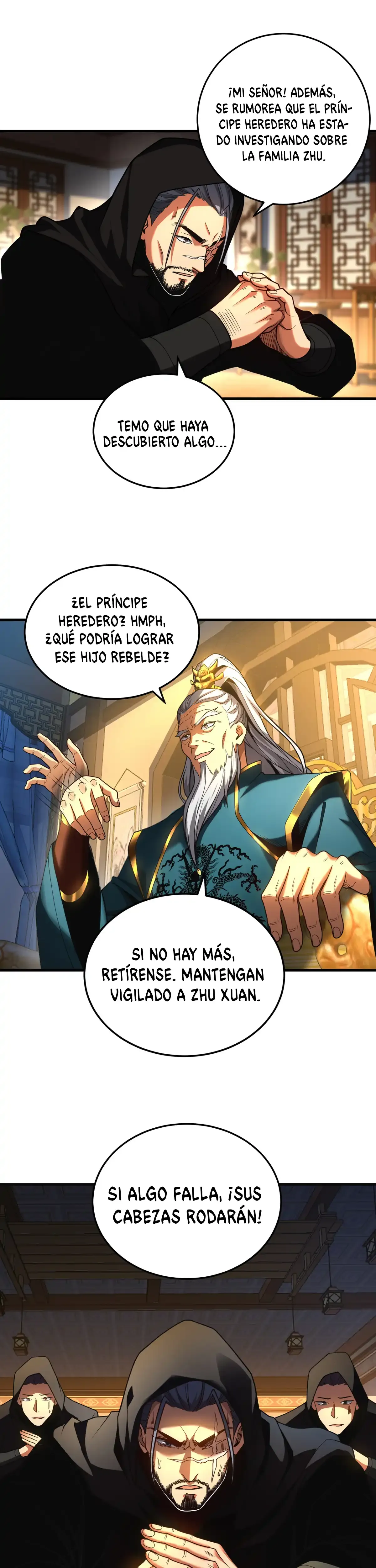 ¡Mientras mis discípulos se matan entrenando, yo me relajo! Capítulo 87 en Línea - página 4