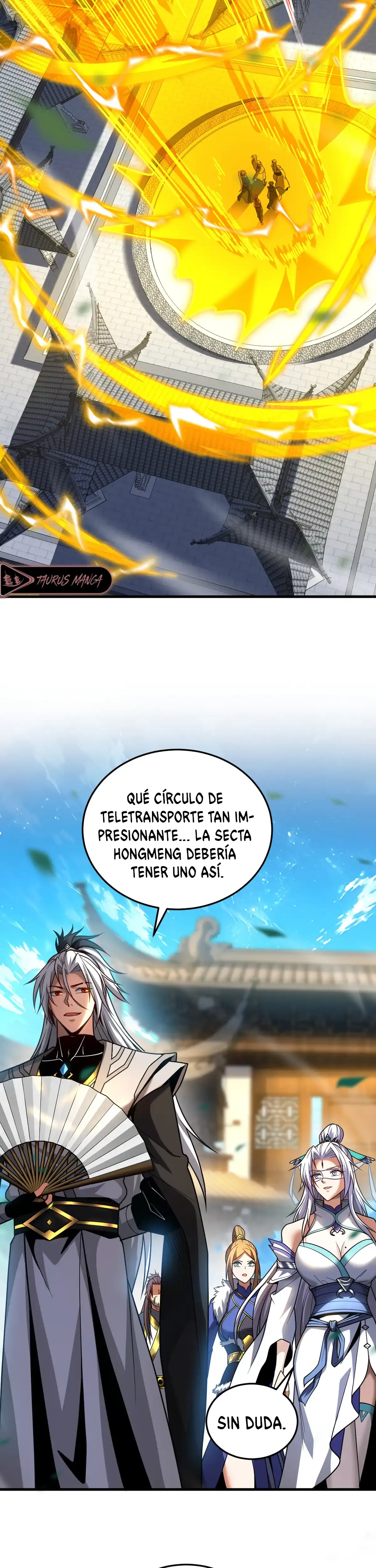 ¡Mientras mis discípulos se matan entrenando, yo me relajo! Capítulo 87 en Línea - página 7