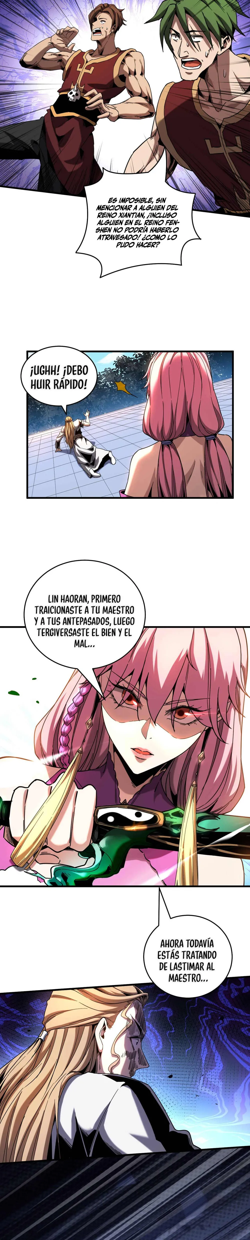 ¡Mientras mis discípulos se matan entrenando, yo me relajo! Capítulo 9 en Línea - página 13