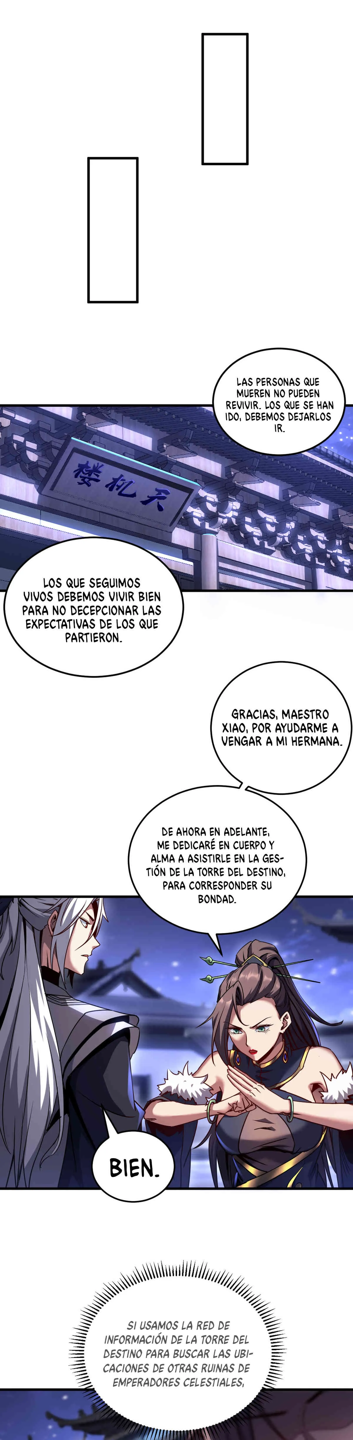 ¡Mientras mis discípulos se matan entrenando, yo me relajo! Capítulo 94 en Línea - página 4