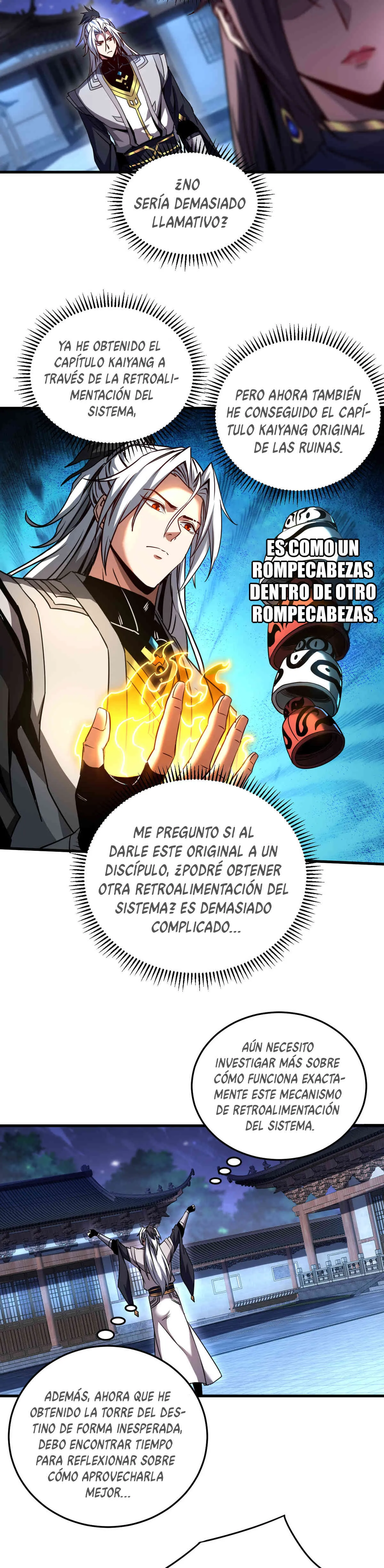 ¡Mientras mis discípulos se matan entrenando, yo me relajo! Capítulo 94 en Línea - página 5