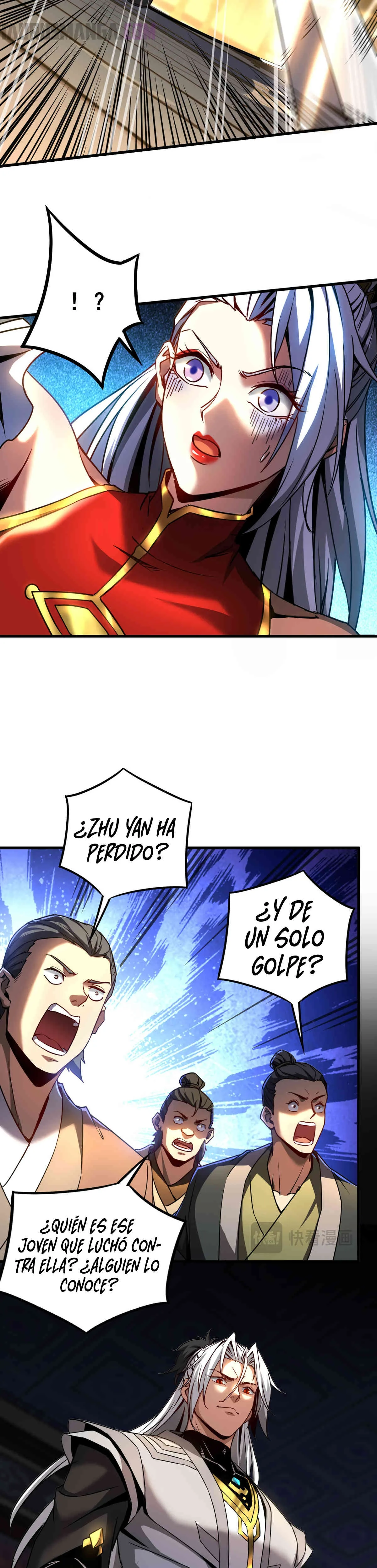 ¡Mientras mis discípulos se matan entrenando, yo me relajo! Capítulo 95 en Línea - página 5
