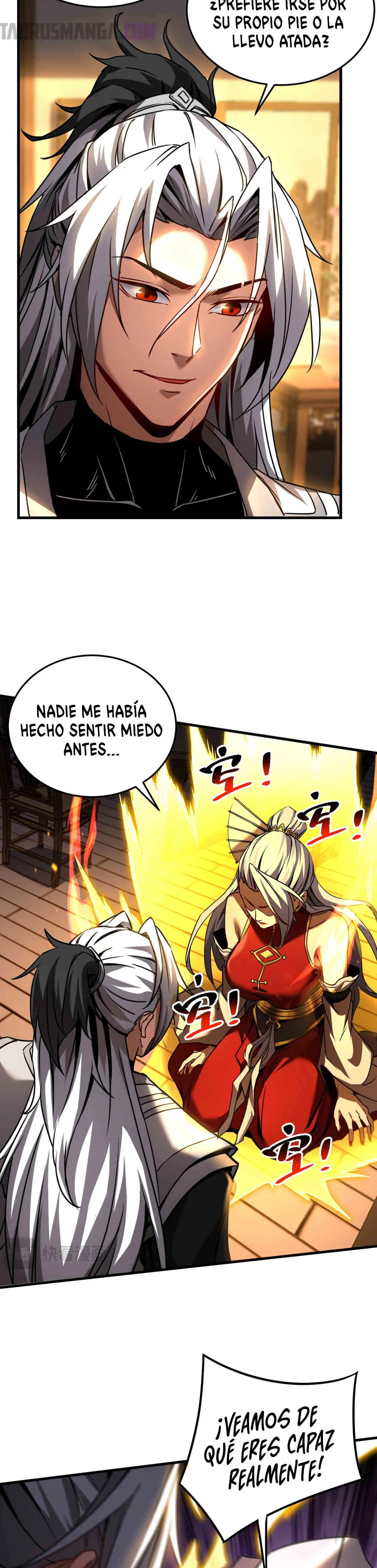 ¡Mientras mis discípulos se matan entrenando, yo me relajo! Capítulo 95 en Línea - página 8