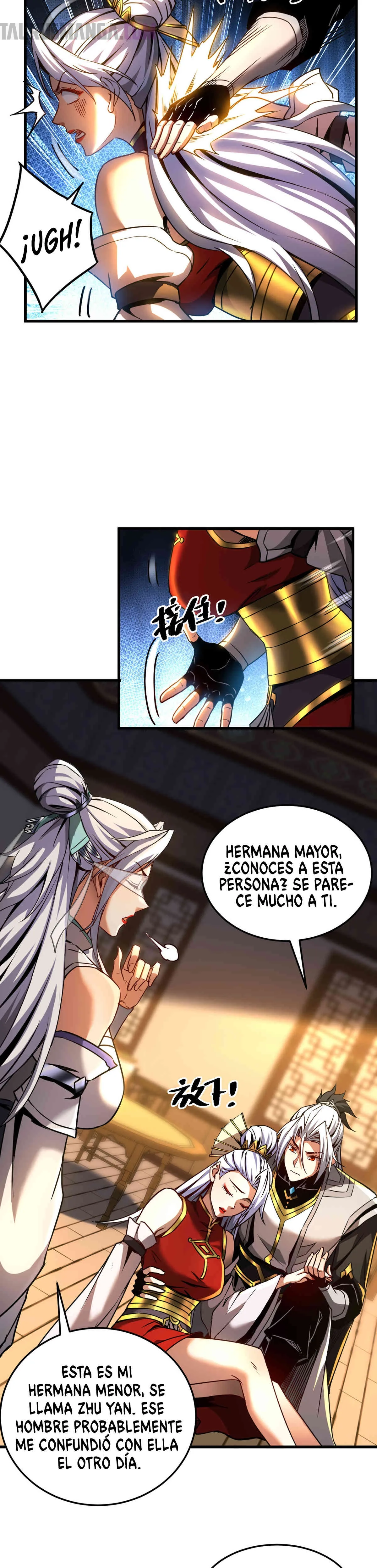 ¡Mientras mis discípulos se matan entrenando, yo me relajo! Capítulo 95 en Línea - página 10