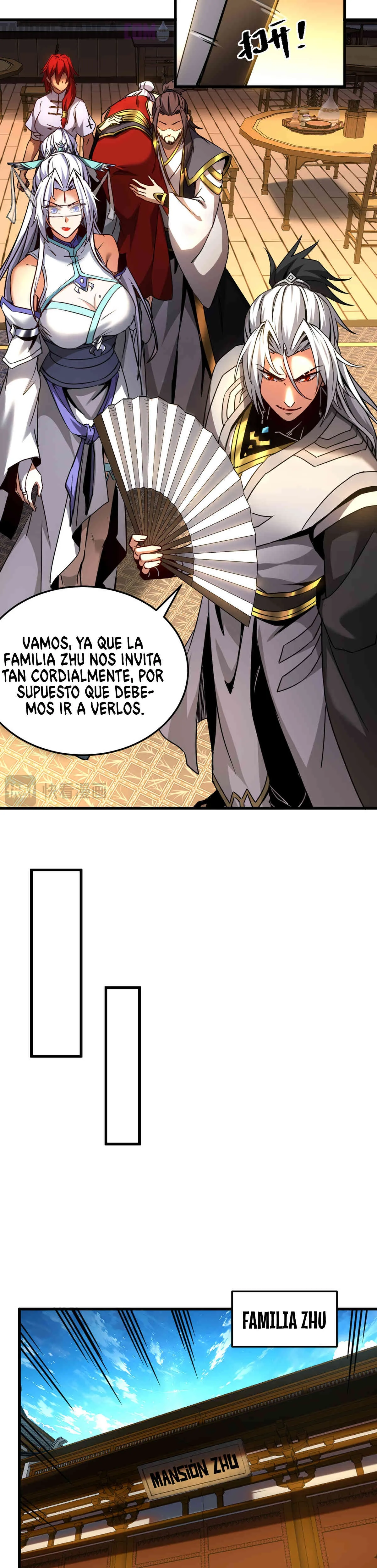 ¡Mientras mis discípulos se matan entrenando, yo me relajo! Capítulo 95 en Línea - página 12