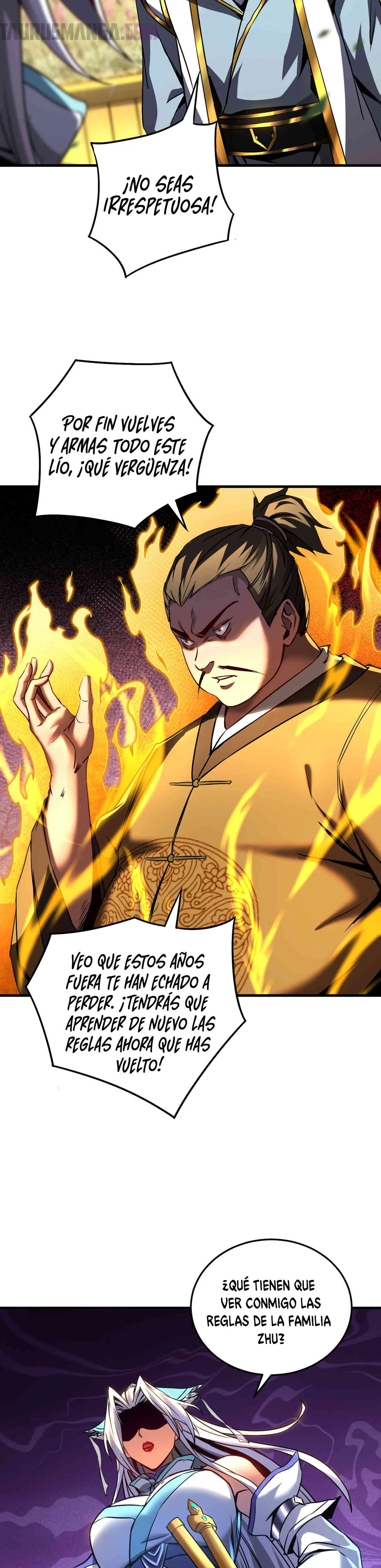 ¡Mientras mis discípulos se matan entrenando, yo me relajo! Capítulo 96 en Línea - página 8