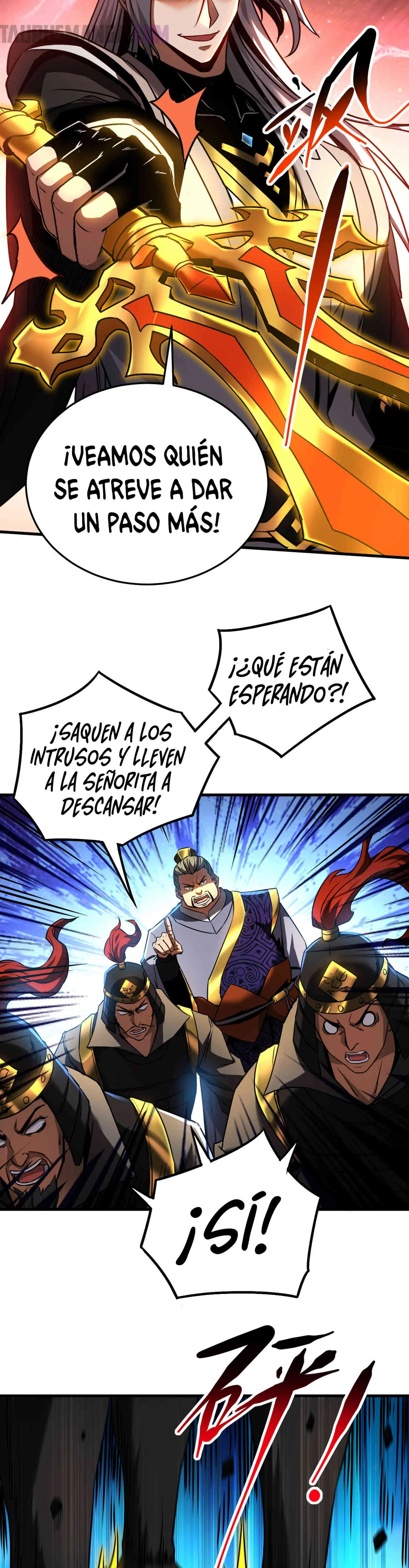 ¡Mientras mis discípulos se matan entrenando, yo me relajo! Capítulo 96 en Línea - página 16