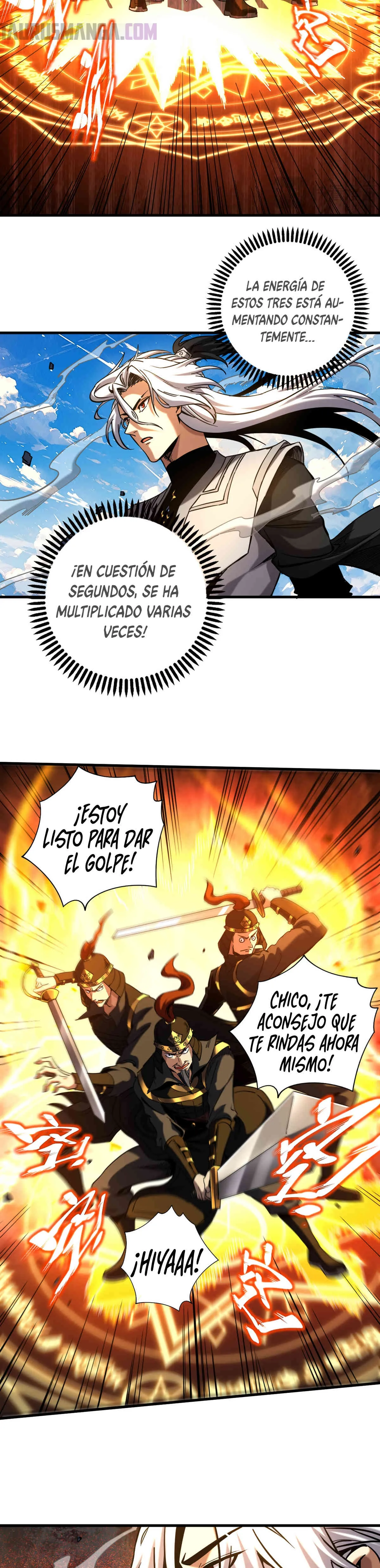 ¡Mientras mis discípulos se matan entrenando, yo me relajo! Capítulo 97 en Línea - página 7