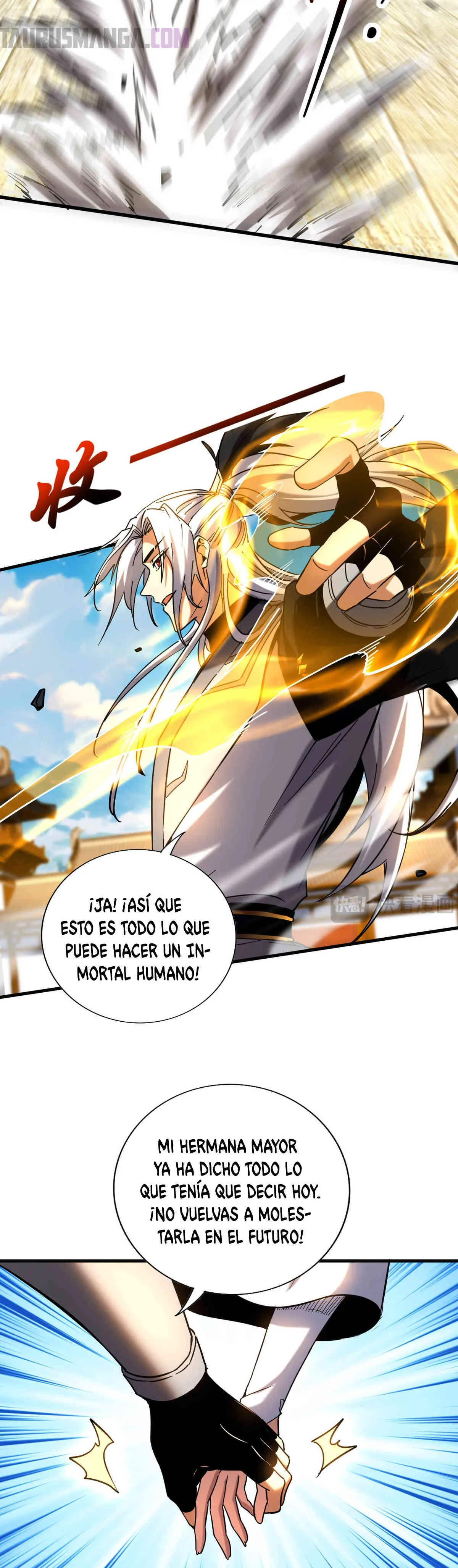¡Mientras mis discípulos se matan entrenando, yo me relajo! Capítulo 99 en Línea - página 15