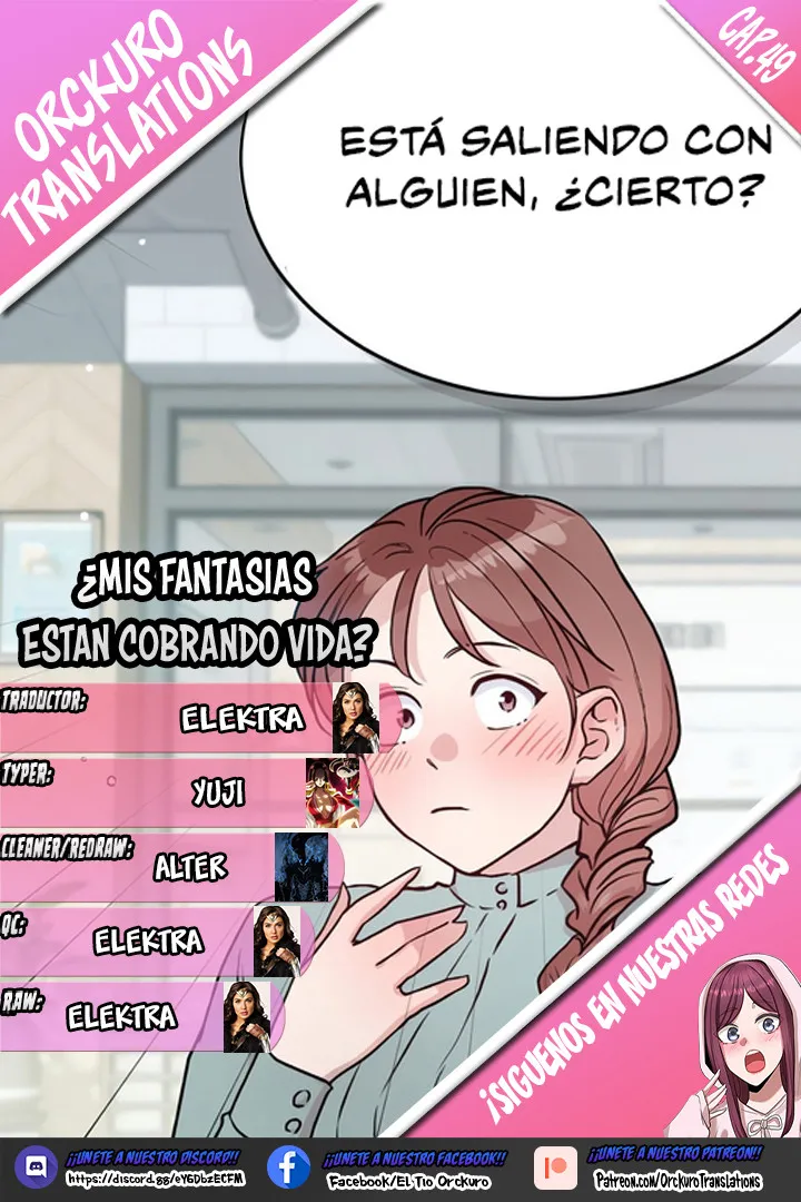 ¿Mis fantasías están cobrando vida? Capítulo 43 en Línea - página 1