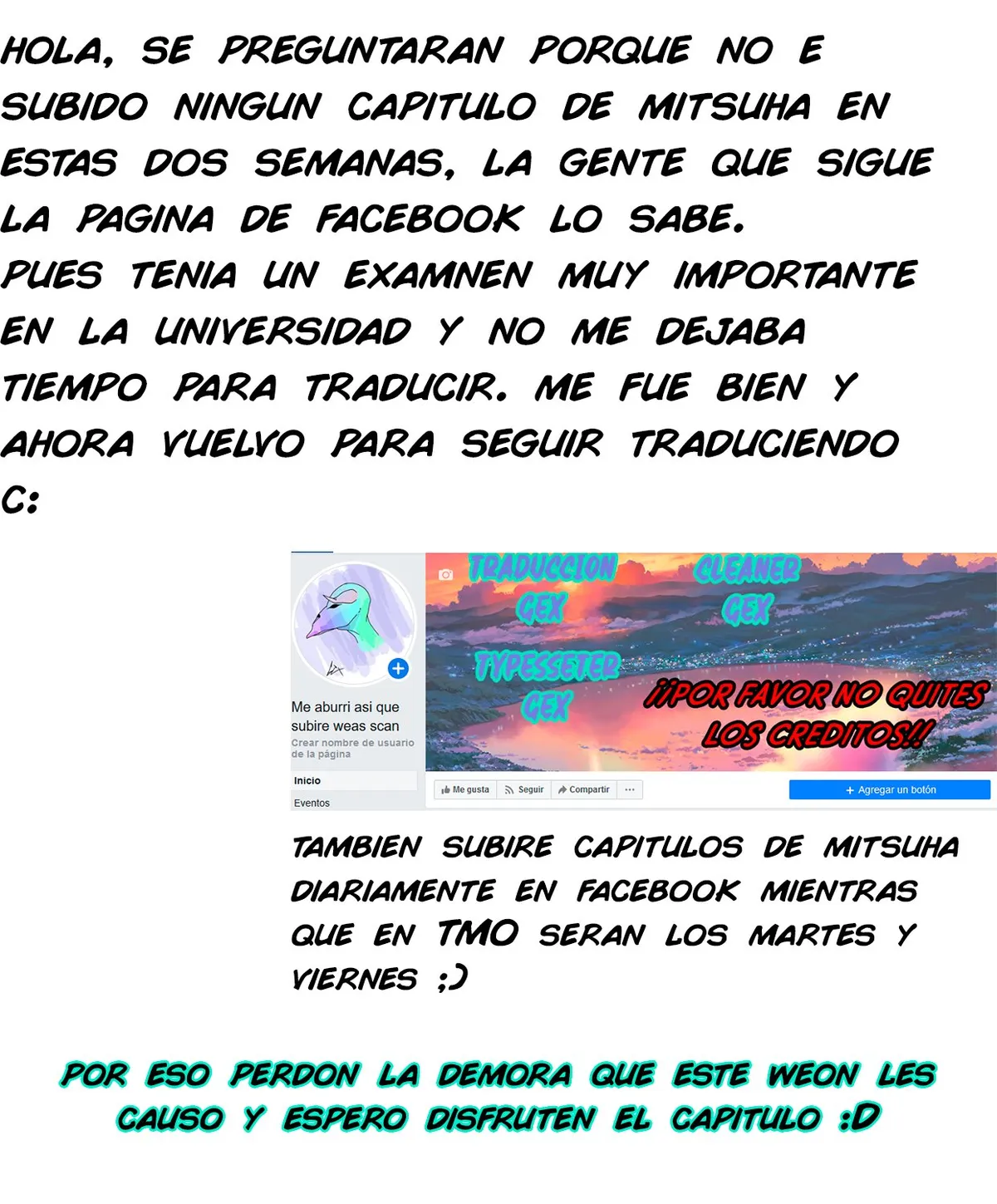 Mitsuha Capítulo 32.2 en Línea - página 1