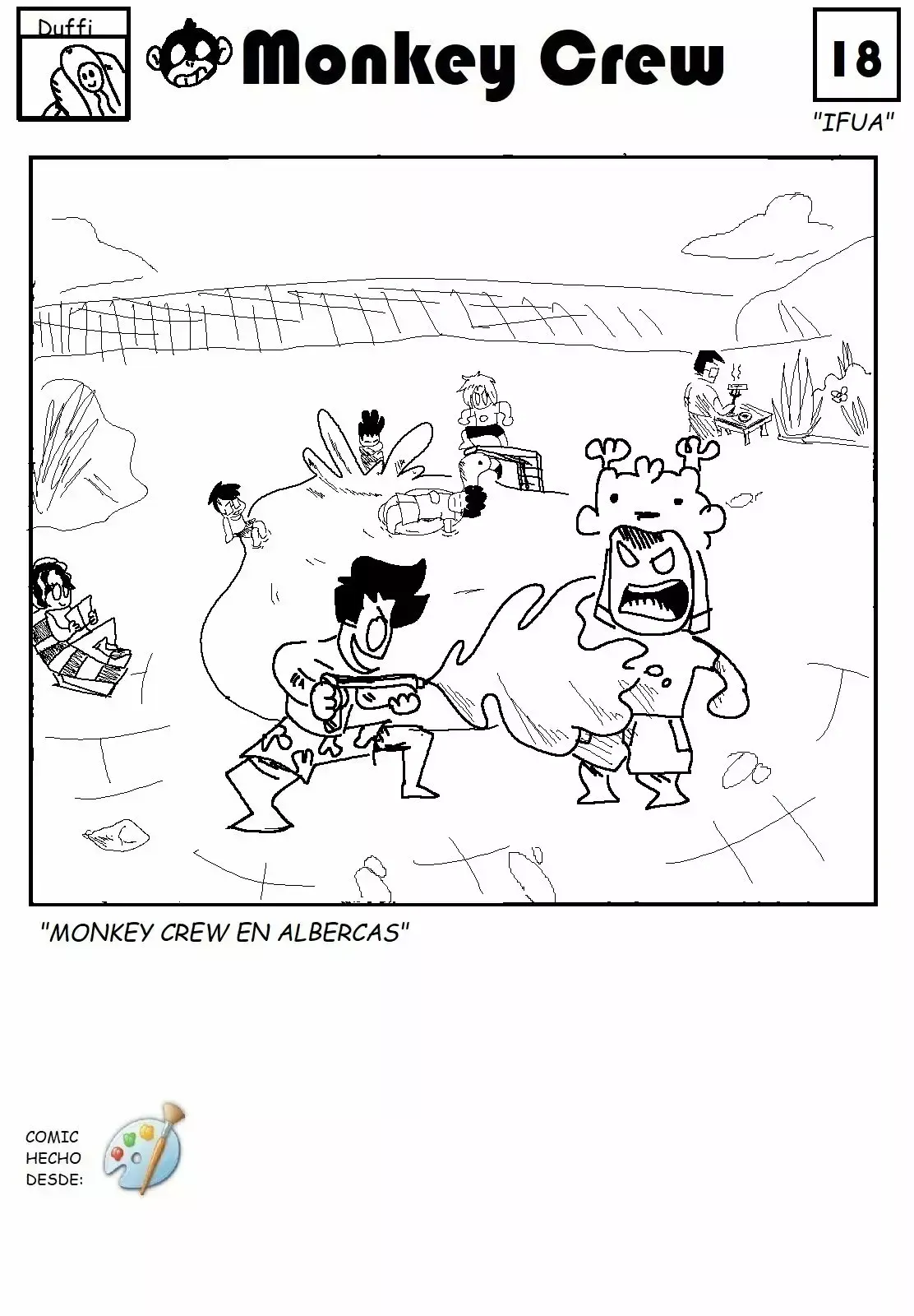 Monkey Crew Capítulo 18 en Línea - página 1