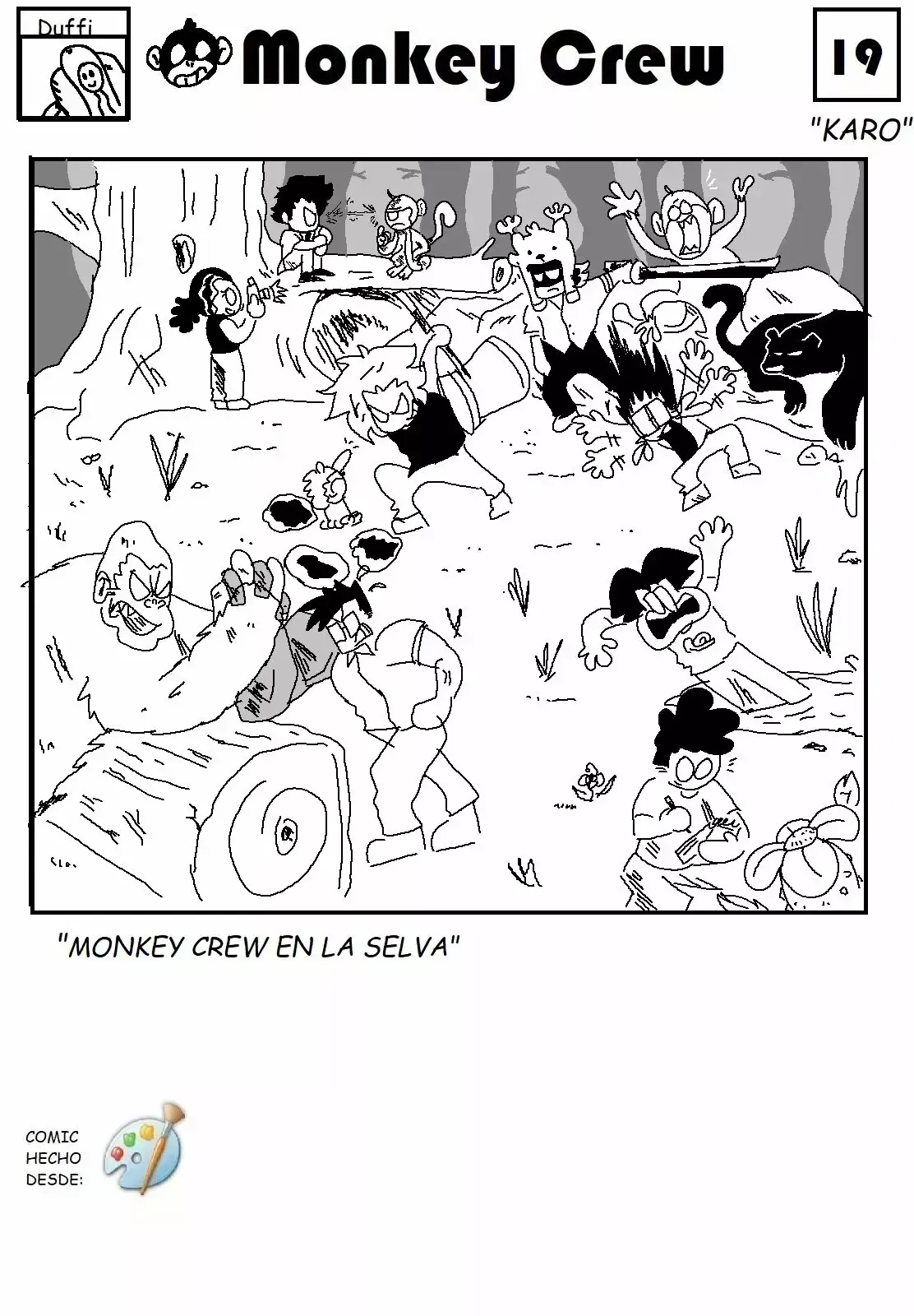 Monkey Crew Capítulo 19 en Línea - página 1