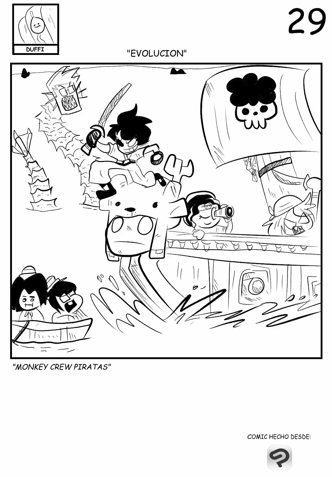 Monkey Crew Capítulo 29 en Línea - página 1