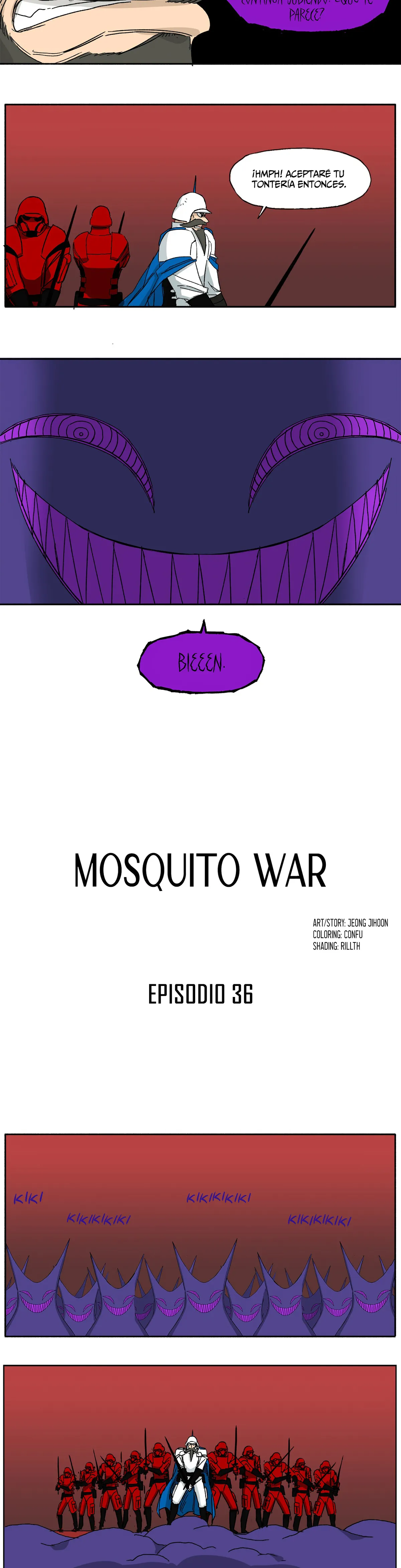 Mosquito Wars Capítulo 36 en Línea - página 3