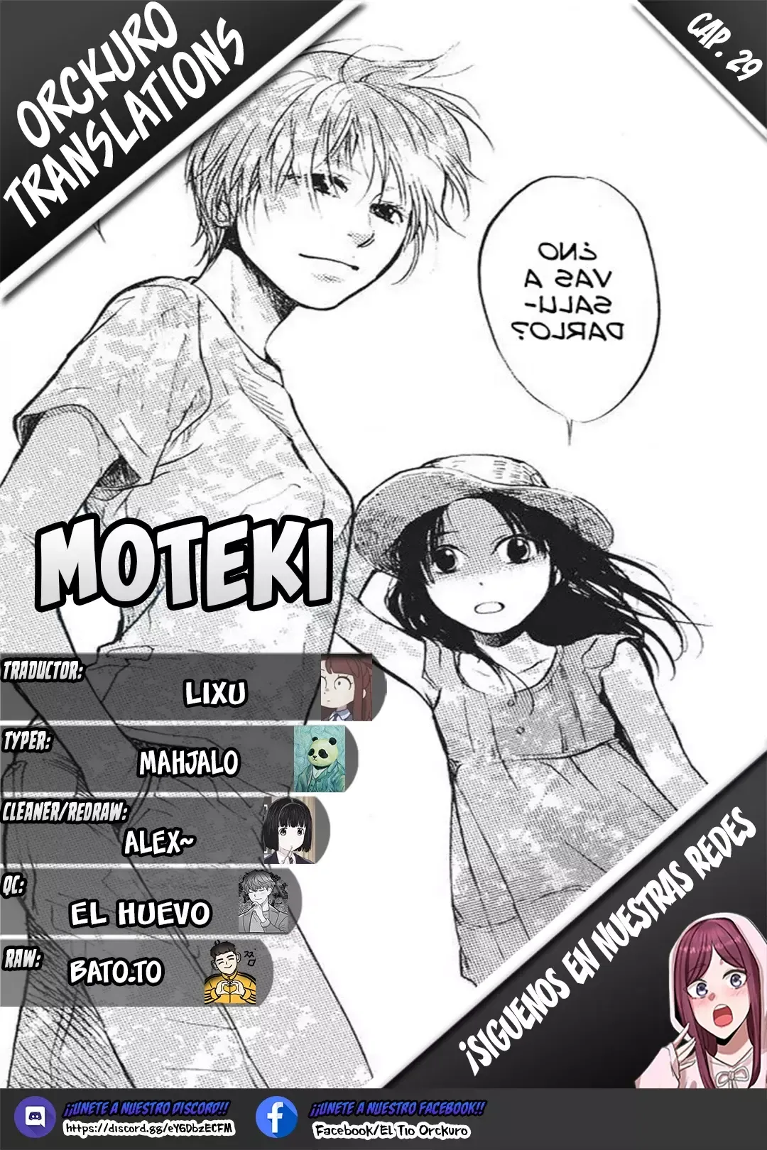 Moteki Capítulo 29 en Línea - página 1