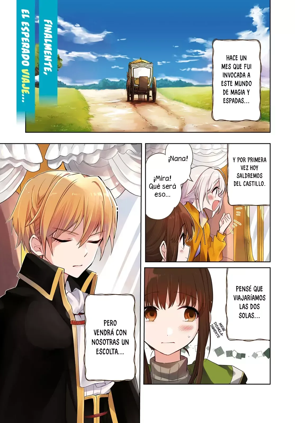 Muryoku Seijo to Munou Oujo ~Maryoku Zero de Shoukansareta Seijo no Isekai Kyuukokuki~ Capítulo 5 en Línea - página 1
