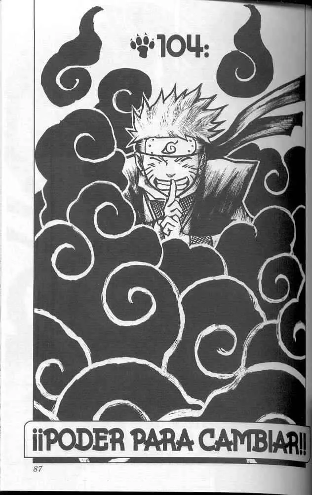 Naruto Capítulo 104 en Línea - página 1