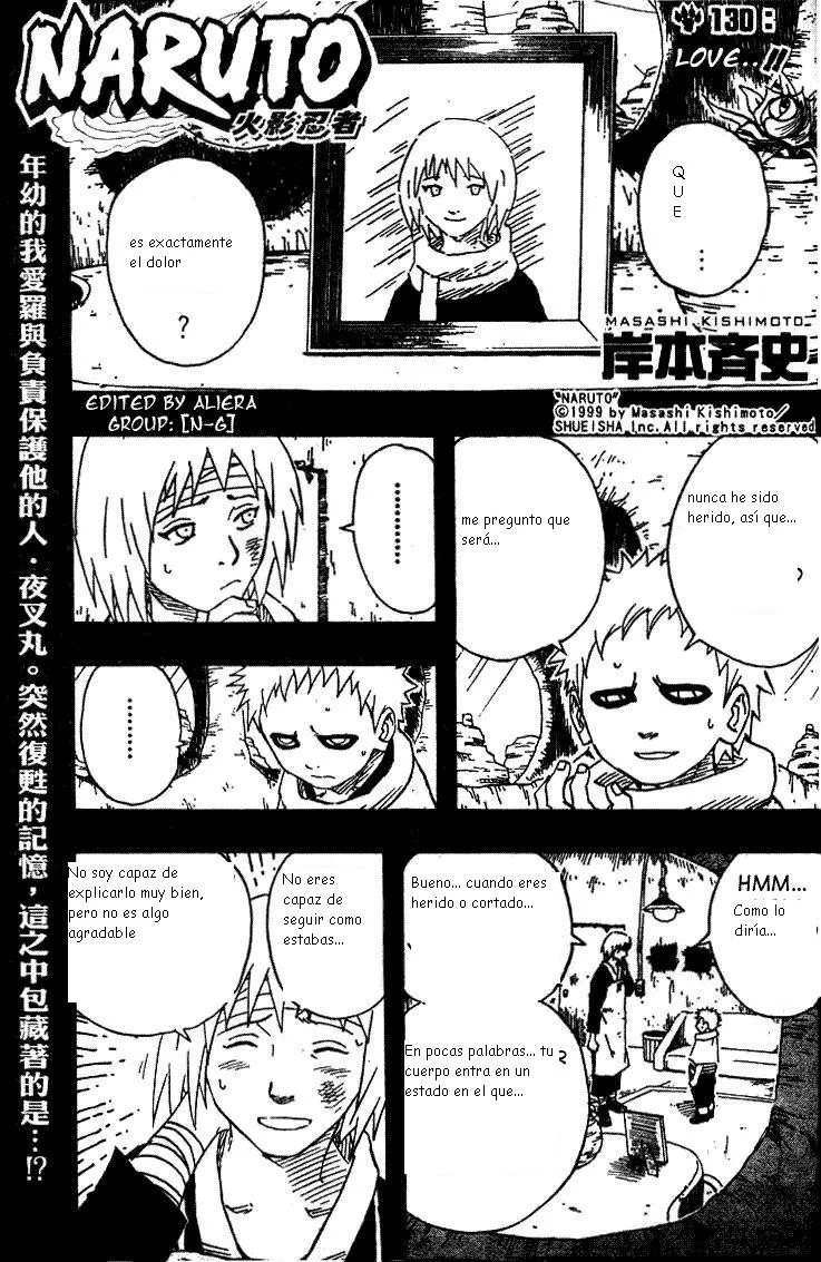 Naruto Capítulo 130 en Línea - página 1