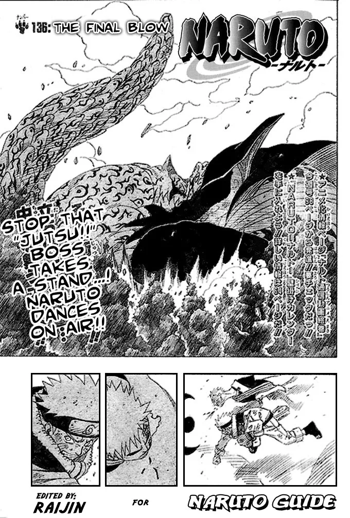 Naruto Capítulo 136 en Línea - página 1