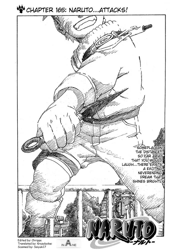 Naruto Capítulo 165 en Línea - página 1