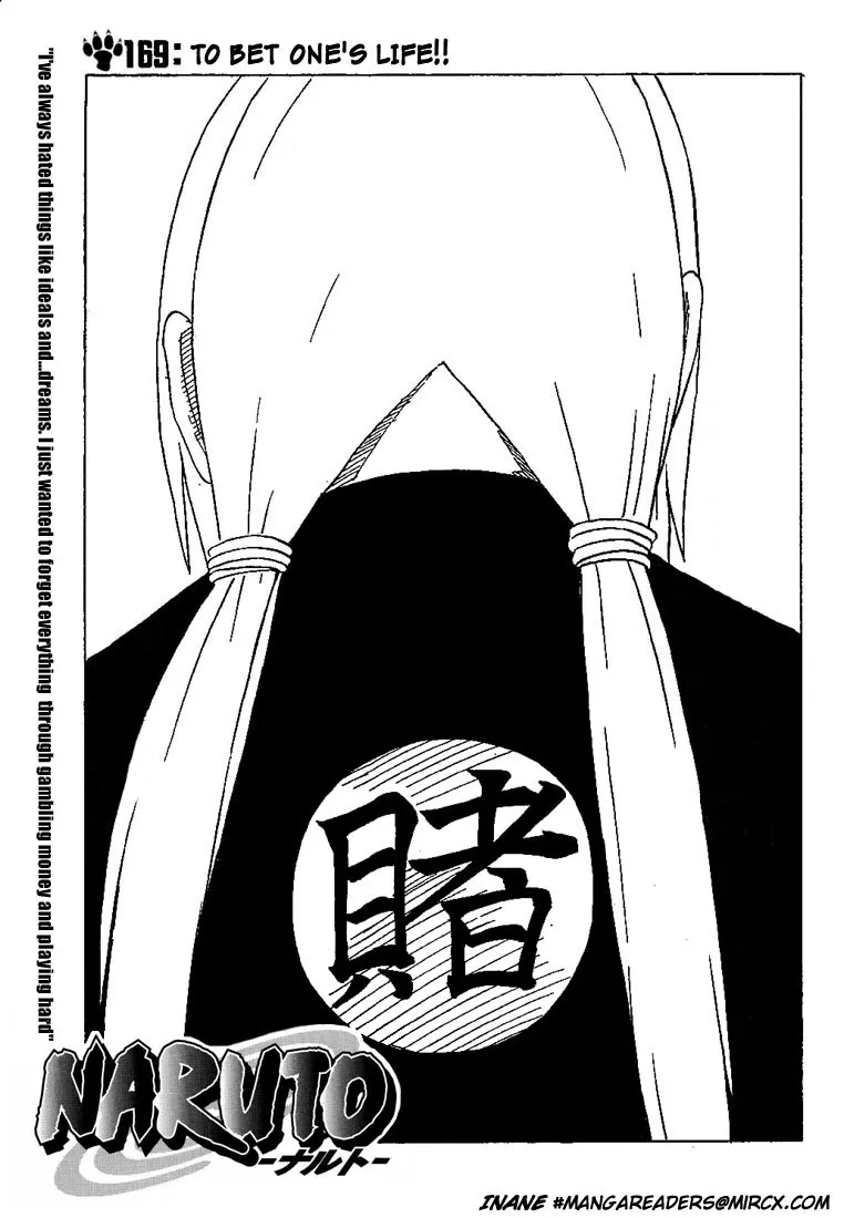 Naruto Capítulo 169 en Línea - página 1