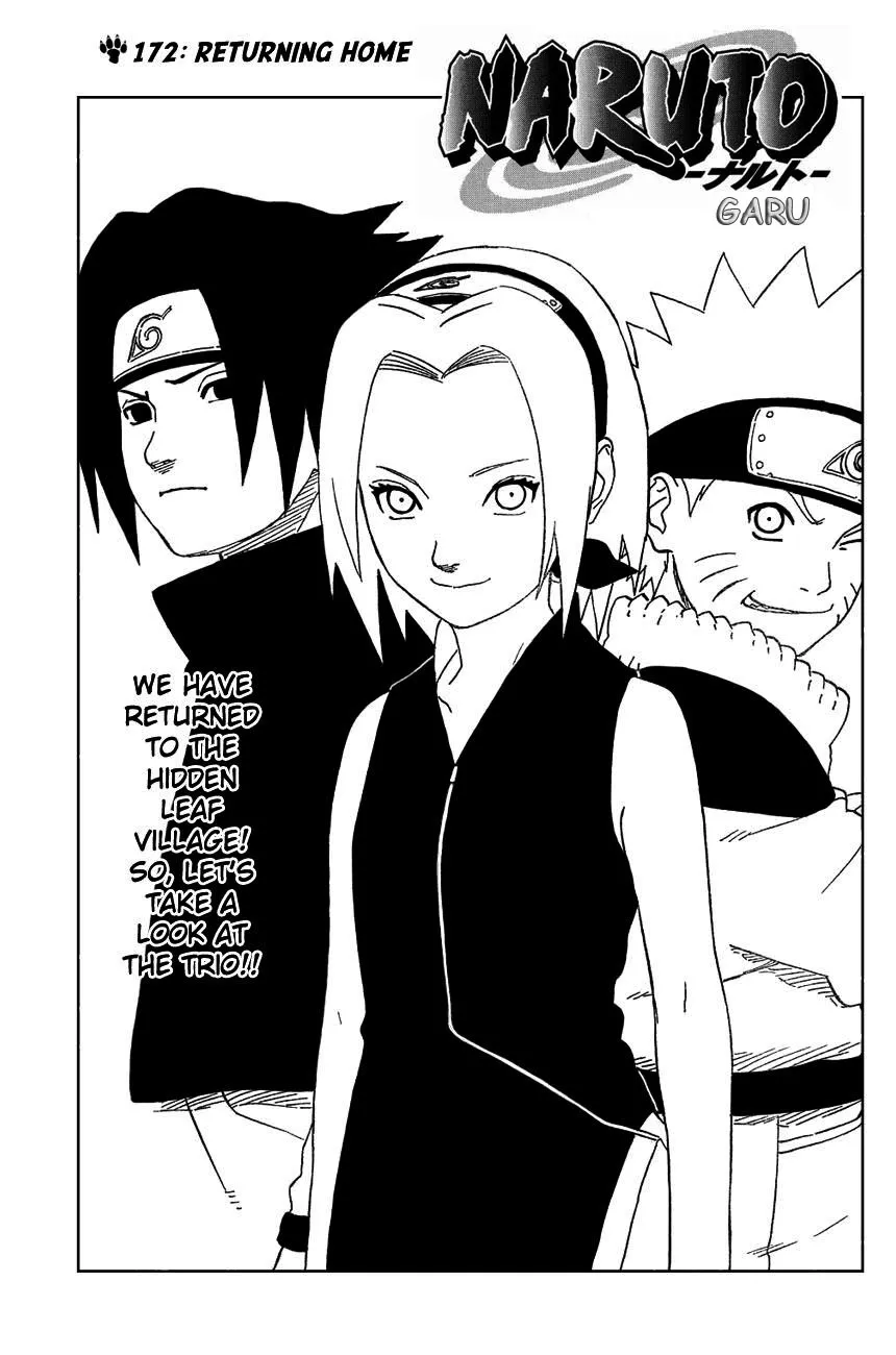 Naruto Capítulo 172 en Línea - página 1