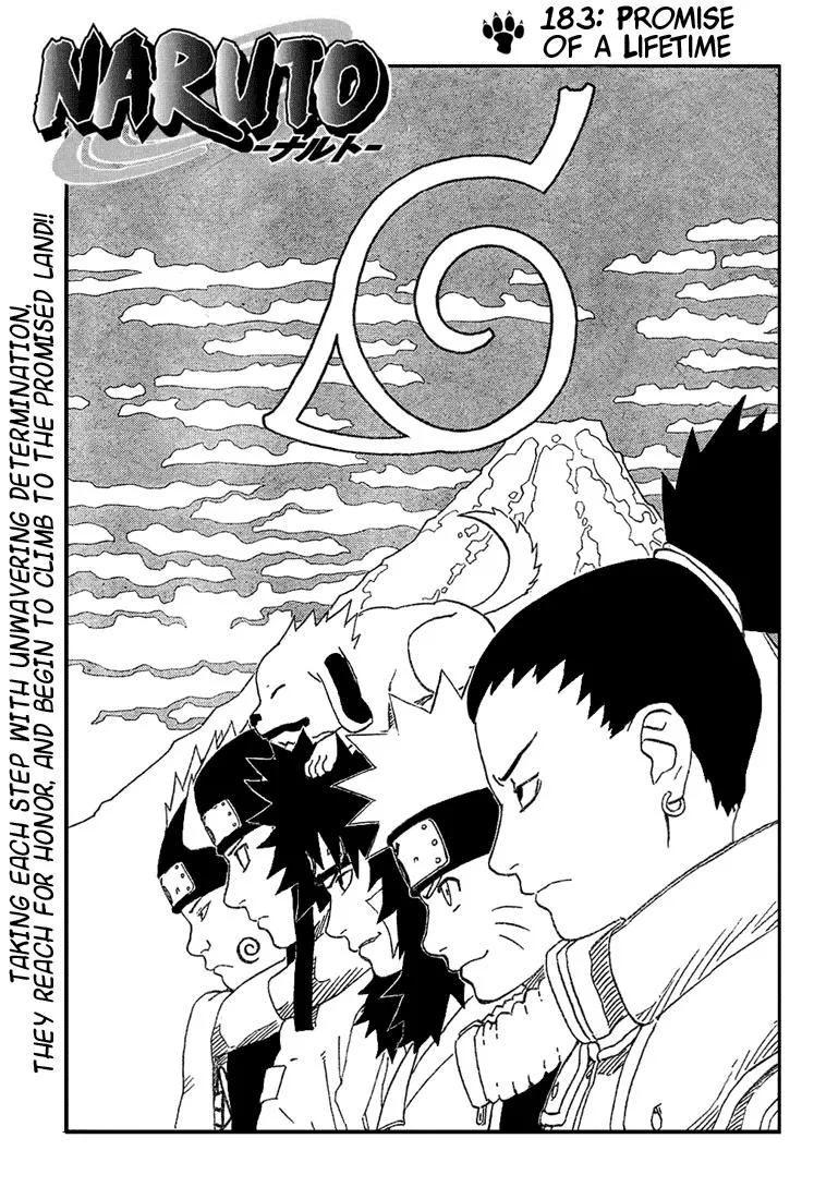 Naruto Capítulo 183 en Línea - página 1