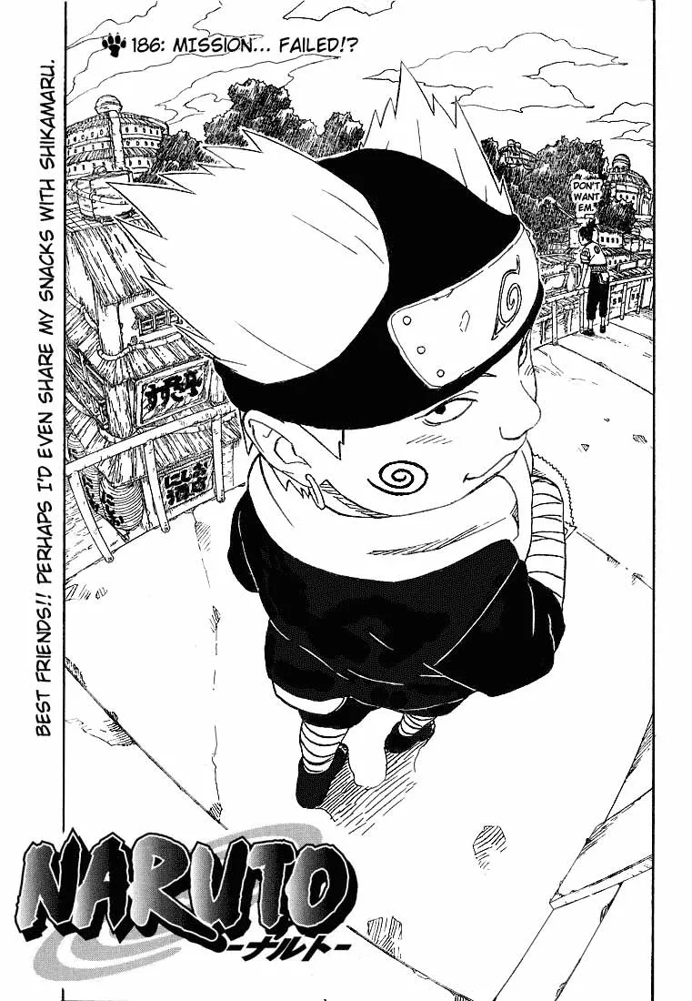 Naruto Capítulo 186 en Línea - página 1