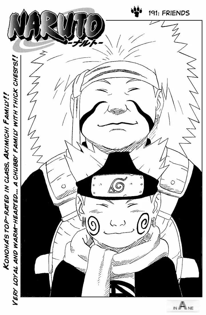 Naruto Capítulo 191 en Línea - página 1