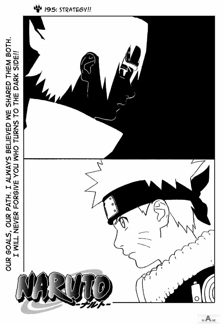 Naruto Capítulo 195 en Línea - página 1