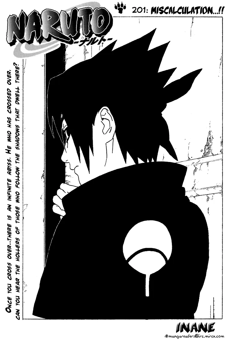 Naruto Capítulo 201 en Línea - página 1